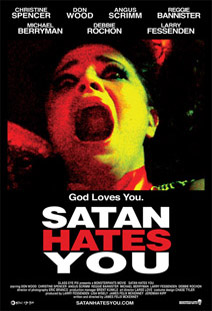 Promotional poster for the film Satan Hates You