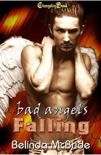 Bad Angels: Falling eBook Cover, written by Belinda McBride