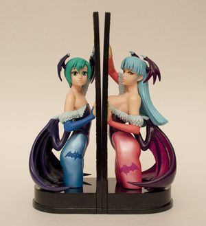 Morrigan and Lilith Aensland Bookends by Banpresto