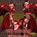Red Neo Succubus Set