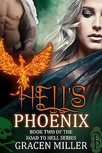 Hell's Phoenix eBook Cover, written by Gracen Miller