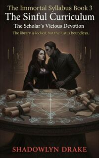 The Sinful Curriculum: The Scholar's Vicious Devotion eBook Cover, written by Shadowlyn Drake