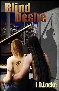 Blind Desire eBook Cover, written by I.D. Locke
