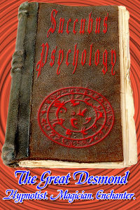 Succubus Psychology eBook Cover, written by Jacques Desmond