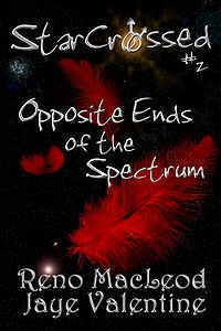 StarCrossed 2: Opposite Ends of the Spectrum eBook Cover, written by Reno MacLeod and Jaye Valentine