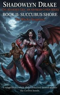 Succubus Shore: The Witch’s Vengeance eBook Cover, written by Shadowlyn Drake