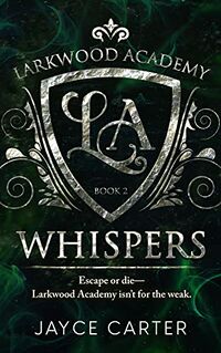 Whispers eBook Cover, written by Jayce Carter