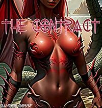 The Contract: A Futa Succubus' Seduction eBook Cover, written by Bamboo Gossip