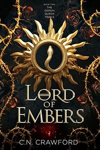 Lord of Embers eBook Cover, written by C.N. Crawford