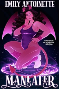 Maneater eBook Cover, written by Emily Antoinette