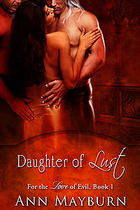 Daughter of Lust eBook Cover, written by Ann Mayburn