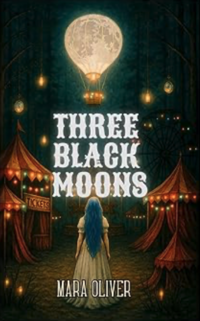 Three Black Moons eBook Cover, written by Mara Oliver