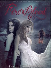 Fire Blood eBook Cover, written by Sherri Jordan-Asble
