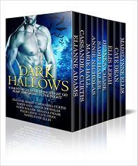 Dark Hallows eBook Cover, written by Elianne Adams, Sadie Haller, Cassandra Curtis, Madelynne Ellis, Annie Nicholas, Ellis Leigh, Deanna Chase, Cate Dean and Marie Hall