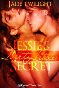 Jessie's Dirty Little Secret eBook Cover, written by Jade Twilight