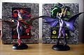 Both Morrigan and Lilith Aensland figurines by Epoch