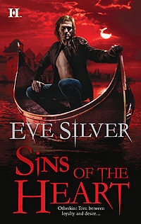 Sins of the Heart Book Cover, written by Eve Silver