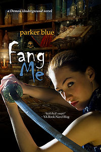 Fang Me eBook Cover, written by Parker Blue